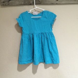 Short sleeve tunic dress